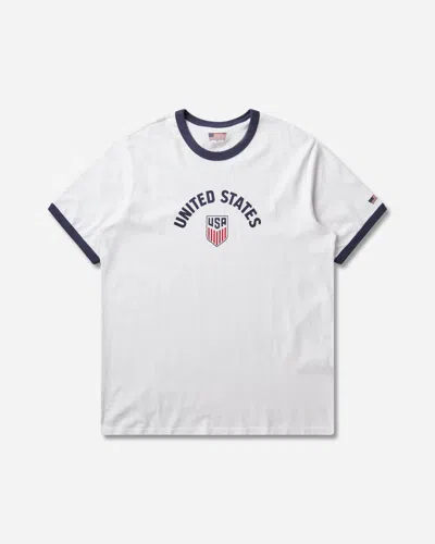 Levi's Men S U.s. Soccer Ringer T-shirt In White