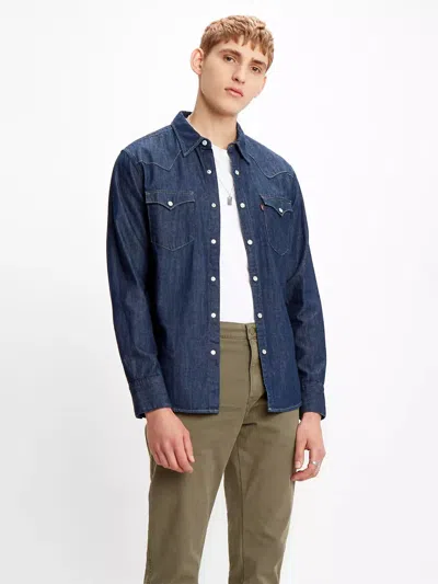 Levi's Men's Shirts Levis 85744 0000 - Barstow Rinse Marble In Multi