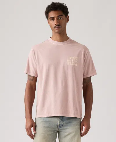 Levi's Men's Short-sleeve Graphic T-shirt In Pink