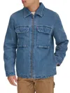 Levi's Men's Washed Cotton Denim Jacket In Blue