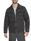Levi's Men's Washed Cotton Denim Jacket In Gray