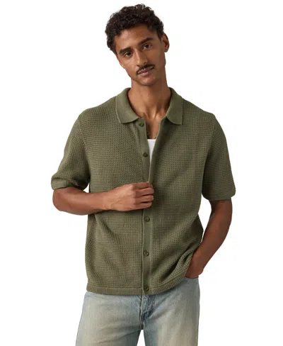 Levi's Men's Wood Side Camp Shirt In Green