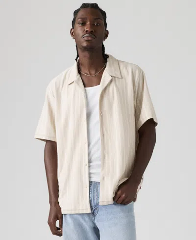 Levi's Men's Wood Side Camp Shirt In Neutral