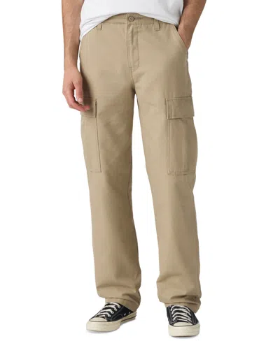 Levi's Men's Xx Chino Straight Cargo Pants In Brown