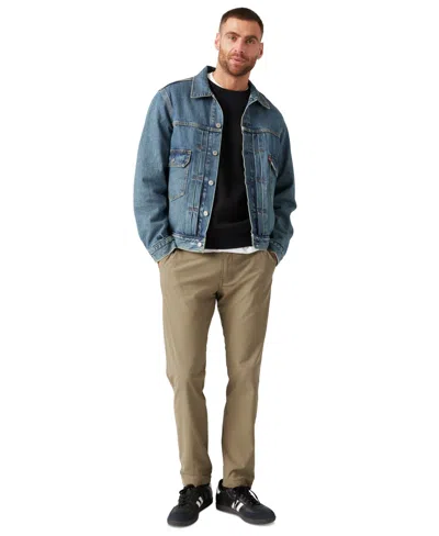 Levi's Men's Xx Standard Tapered Fit Flex-tech Chino Pants In Brown