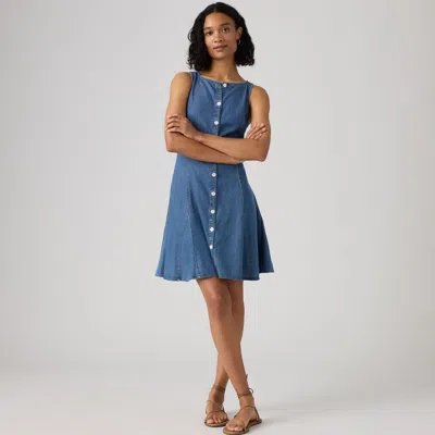 Levi's Mercer Mini Dress In Procrastinator