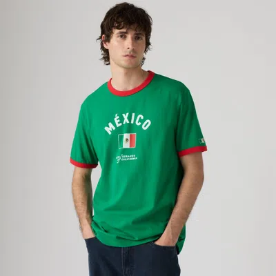 Levi's X World Cup Mexico Ringer Tee Multi Color