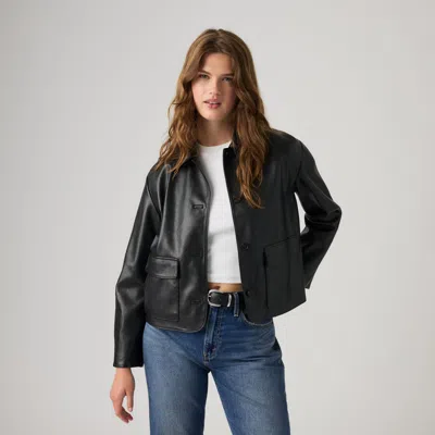 Levi's Mia Short Jacket In Black