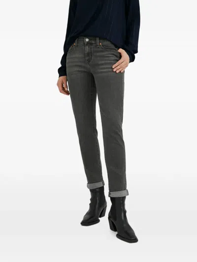 Levi's Mid-rise Jeans In Green