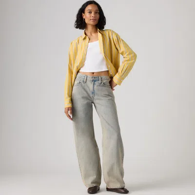 Levi's Middy Balloon Women's Jeans 23x30 In Mine Time Psk