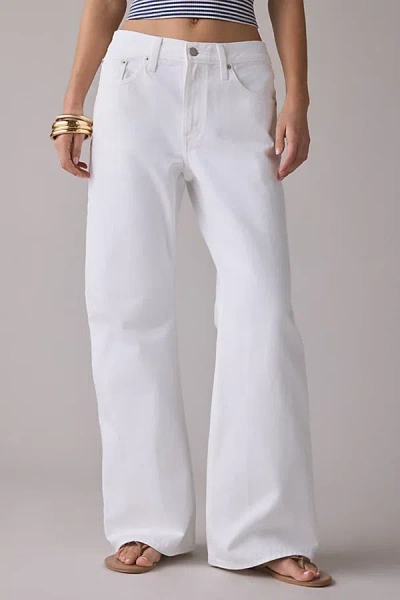 Levi's Mid-rise Loose Bootcut Jean In Tooth Fairy, Women's At Urban Outfitters In White