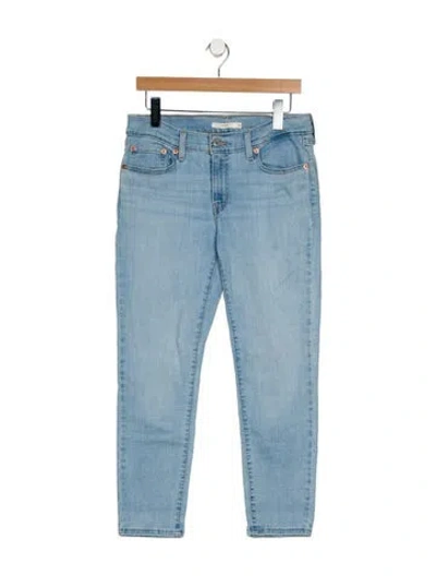 Pre-owned Levi's Mid-rise Skinny Leg Jeans In Blue