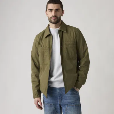 Levi's Military Overshirt In Green