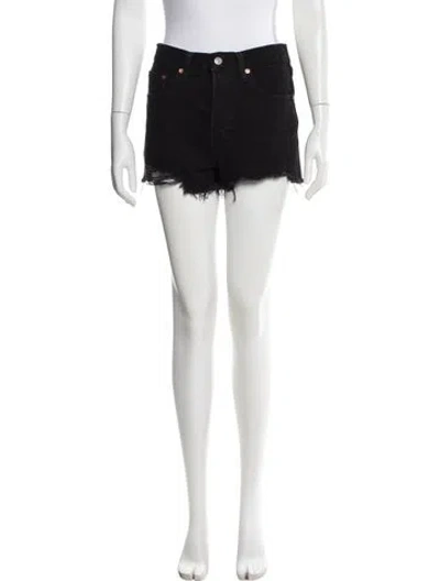 Pre-owned Levi's Mini Shorts In Black