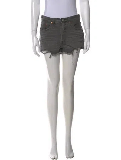Pre-owned Levi's Mini Shorts In Black