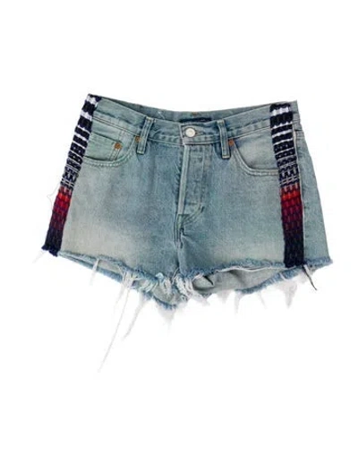 Pre-owned Levi's Mini Shorts In Blue