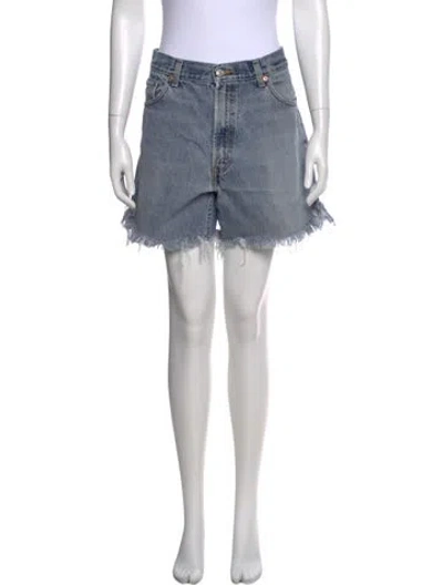 Pre-owned Levi's Mini Shorts In Blue