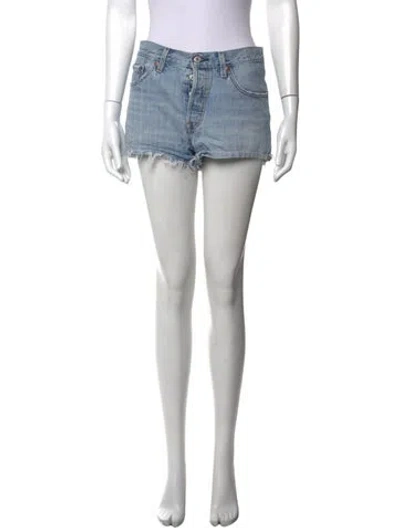 Pre-owned Levi's Mini Shorts In Blue