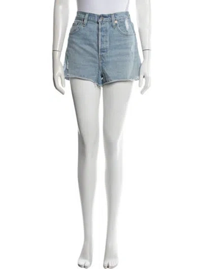 Pre-owned Levi's Mini Shorts In Blue