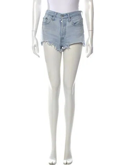 Pre-owned Levi's Mini Shorts In Blue