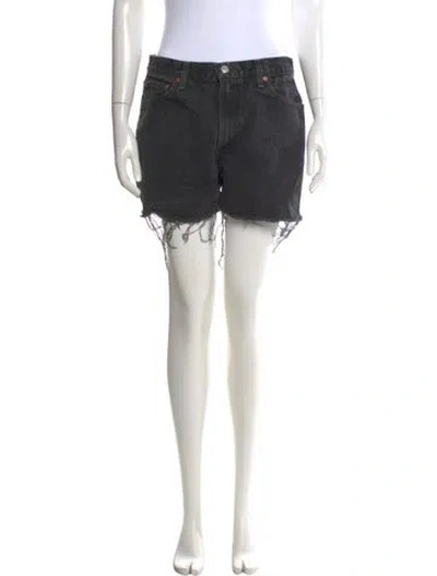 Pre-owned Levi's Mini Shorts In Gray