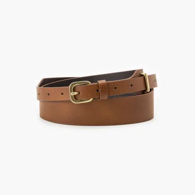Levi's Modern Western Belt In Brown