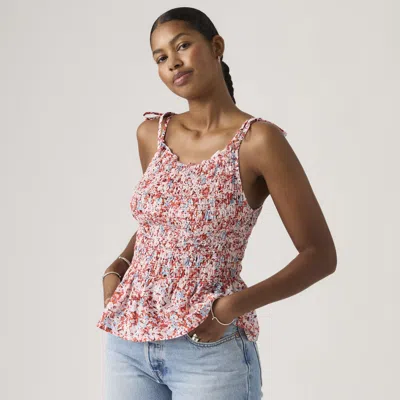 Levi's Monaco Sleeveless Blouse In Pink