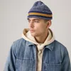 Levi's Monogram Beanie In Blue