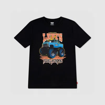 Levi's Levis Monster Truck Tee Big Boys S-xl T-shirt M In Black
