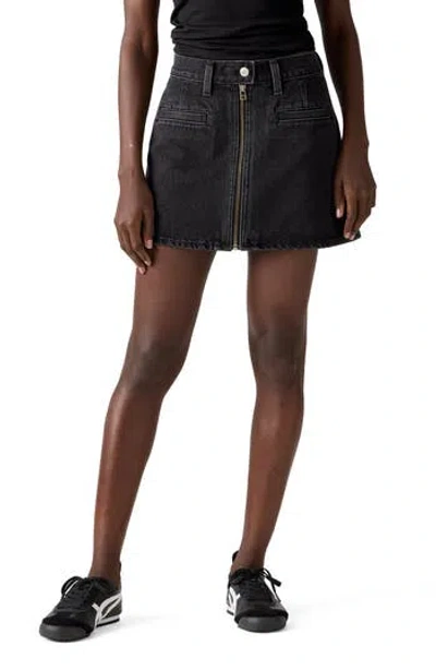 Levi's® Moto Icon Denim Miniskirt