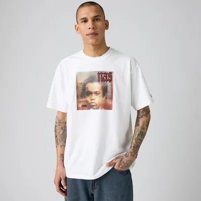 Levi's Nas Band T-shirt In White