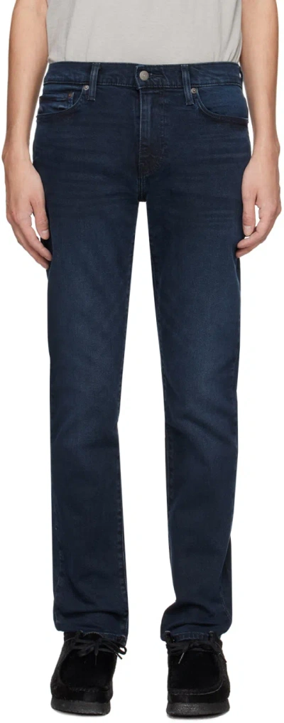 Levi's Navy 511 Jeans In Chicken Ot Woods Adv