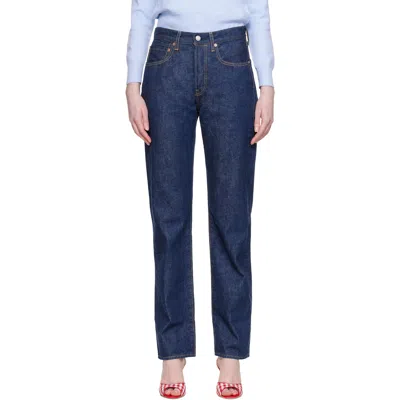 Levi's Navy '70s 501 Jeans In Blue