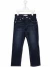 Levi's Navy Blue Cotton Jeans Levis In Blue