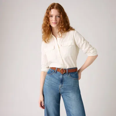 Levi's O Ring Belt In Brown