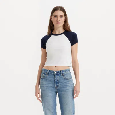 Levi's Oracle Shrunken T-shirt In Multi