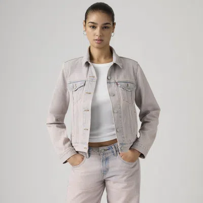 Levi's Original Trucker Jacket In Gray