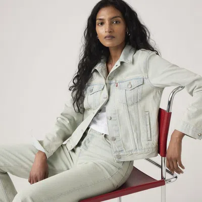 Levi's Original Trucker Jacket In Green