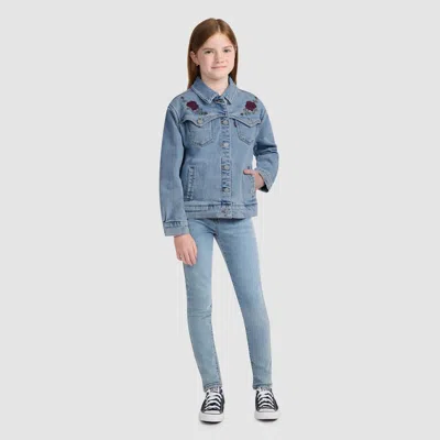 Levi's Levis Oversized Western Trucker Jacket Big Girls S-xl Xl