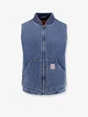 Levi's Workwear Sansome Padded Denim Vest In Blue