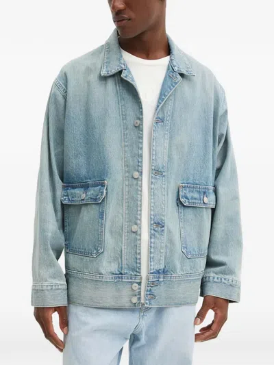 Levi's Patch-pocket Denim Jacket In Blue