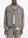 Levi's Patch-pocket Denim Jacket In Gray
