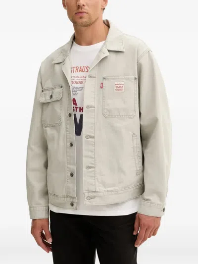 Levi's Patch-pocket Jacket In Neutral