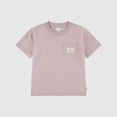 Levi's Patch Pocket Tee Little Boys 4-7 T-shirt 4 In Quail