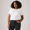 Levi's Perfect Logo T-shirt (plus Size) In White