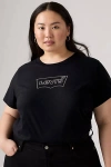 Levi's Perfect Logo Tee (plus Size) In Black