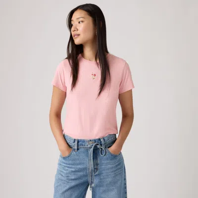 Levi's Perfect Tee In Pink