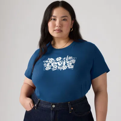 Levi's Perfect T-shirt (plus Size) In Blue