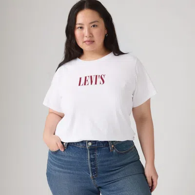 Levi's Perfect T-shirt (plus Size) In White