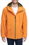Levi's® Performance Rain Slick Hooded Jacket In Orange